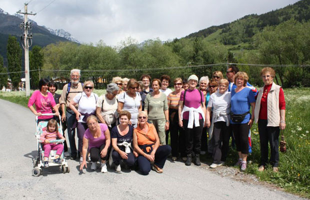 gruppo di cammino di Bormio