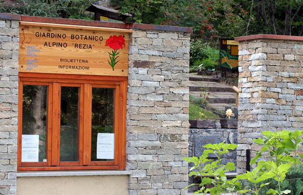 giardino botanico alpino rezia Bormio