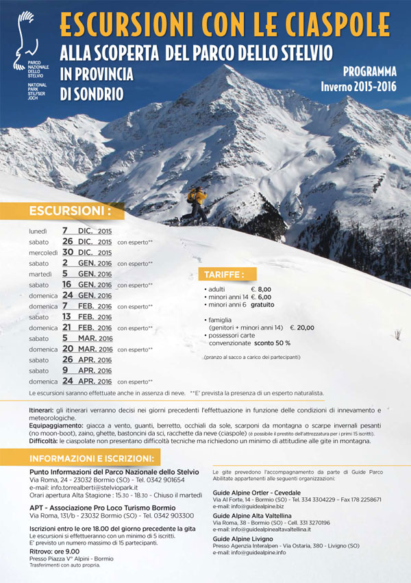 Ciaspole allo Stelvio