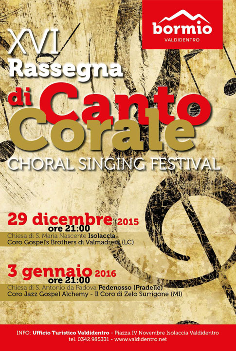 Rassegna di canto corale a Bormio