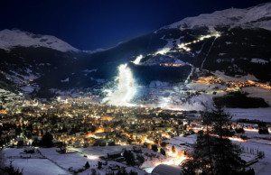 Pista Stelvio notturna Bormio Valtellina