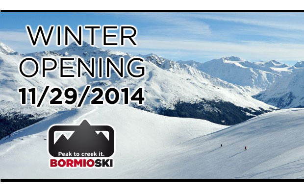 apertura piste sci Bormio