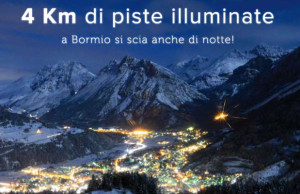 sci in notturna Bormio
