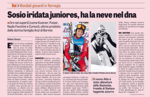 federica sosio gazzetta