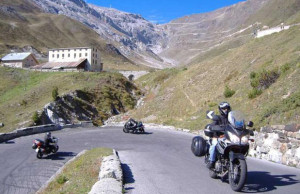 in moto allo Stelvio -2