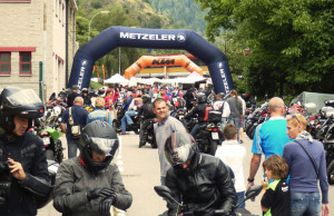 motoraduno dello stelvio partenza