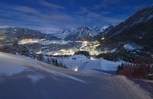 Sci in notturna a Bormio
